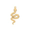 Chocli halsketting slang 18k verguld