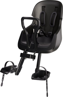 Bobike Evolve Mini - Voorste Kinderzitje - Max 15 kg - Zwart