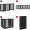 vidaXL - Hondenhek - inklapbaar - 6 - panelen - 300 - cm - populierenhout - zwart