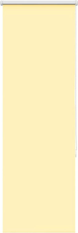 vidaXL - Rolgordijn - verduisterend - 60x175 - cm - stofbreedte - 55,7cm - geel