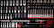 SCS 1/2 Module de douilles, 86 pcs, modules systme 1.1/3 KS Tools