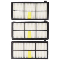 Pack of 3 vacuum cleaner filters for vacuum cleaners such as iRobot Roomba 800 series, Hepa filter,