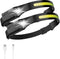 Proskill Hoofdlamp - LED oplaadbaar - 6 standen - 1200 lumens - 2-pack (2 stuks)