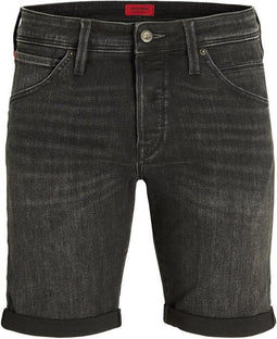 Jack & Jones Intelligence Rick Shorts - Black Denim - Maat M