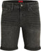 Jack & Jones Intelligence Rick Shorts - Black Denim - Maat M