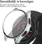 imoshion Screenprotector - Geschikt voor Samsung Galaxy Watch 4 44mm - Full Cover Hard Case / Beschermend Hoesje - Zilver