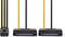 Nedis Interne Voedingskabel - 2x SATA 15-Pins Male - PCI-Express Female - Verguld - 0.20 m - Rond - PVC - Geel / Zwart - Polybag