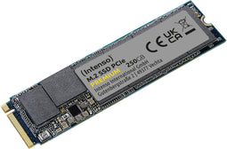 Intenso M.2 250GB - SSD PCIe Gen3 x4 NVMe 1.3 - Leessnelheid 2100 MB/s