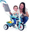 Smoby Be Move Comfort - Driewieler met duwstang - Veiligheidsfeatures - Pastel Blauw