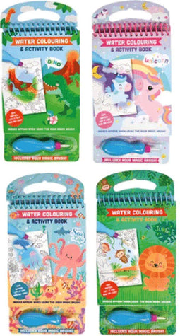 Water verf en activiteitenboek