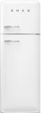 Smeg FAB30RWH6 - Koelkast Retro/design - Vriezer Boven - Kleur Wit