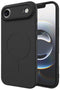 JUSTINCASE iPhone 17 - Soft Color TPU Hoesje - Magnetische Ring - Black