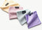 ZO® Microvezeldoeken Set van 4 - Stofdoek - Microvezeldoek - Poleerdoek - Vaatdoek - Met Haakjes