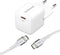 Intenso W30C - USB-C GaN lichtnetadapter 30W + C315C kabel - Snellaadtechniek PD