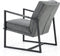 Furnilux - Fauteuil Isaac - Fauteuils Met Armleuning - Fauteuil Relax - Lounge Stoel - Grijs Brave