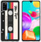 iMoshion Hoesje Geschikt voor Samsung Galaxy A41 Hoesje Siliconen - iMoshion Design hoesje - Zwart / Transparant / Cassette Tape
