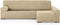 Hoes voor chaise longue met lange armleuning rechts Eysa ULISES Beige 170 x 110 x 310 cm