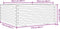 vidaXL - Plantenbak - 110x110x49,5 - cm - massief - grenenhout - wit
