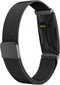 iMoshion Bandje Geschikt voor Fitbit Inspire - iMoshion Milanese Watch bandje - Zwart