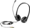 HP Business Headset v2 - Headset - Volumeregeling en microfoondemping - Zwart