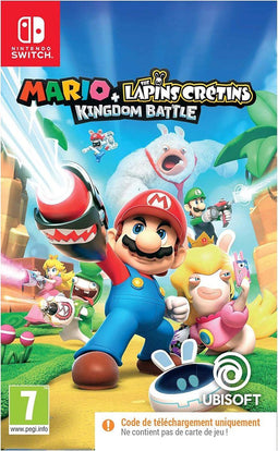 Ubisoft Mario + Rabbids Kingdom Battle - Nintendo Switch - Turn-based avontuur - Code in a Box