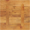 vidaXL - Tafelblad - vierkant - 50x50x3,8 - cm - massief - mangohout