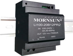 Mornsun Industriële DIN-rail voeding - enkele uitgang - 100 W - 24 V - 4.2 A