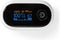 Nedis SmartLife Pulse Oximeter - Bluetooth - OLED-Scherm - Anti-bewegingsinterferentie / Auditief alarm / Hoge precisie sensor / Perfusie-index / Polsslag / Zuurstofverzadiging (SpO2) - Wit