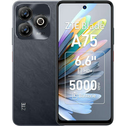Smartphone ZTE Blade A75 6,6" UNISOC T606 4 GB RAM 128 GB Zwart