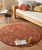 Rond Kinderkamer Vloerkleed Dot Chestnut Lorena Canals