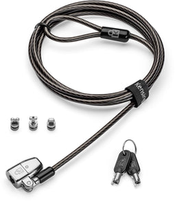 Kensington ClickSafe 2.0 - Laptopslot 3-in-1 - Vergrendelingstechnologie met één hand - 1,8 m kabel