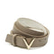 Valentino Divina - Kledingriem - PU met V-vormige gesp - Taupe - Maat S (100 cm)