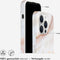 Selencia iPhone 15 Pro - Backcover - 100% gerecycled - Wit Marmer