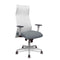 Bureaustoel Piqueras y Crespo 54BR65G Wit Grijs