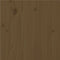vidaXL - Bedframe - massief - grenenhout - honingbruin - 140x200 - cm