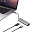 Trust 23328 - USB-C naar USB-A Hub - 4 poorten 5 Gbps - Grijs