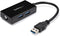 StarTech.com USB31000S2H - Netwerkadapter - Gigabit Ethernet en 2x USB 3.0 poorten