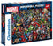 Clementoni - Puzzel 1000 Stukjes Impossible Marvel, Puzzel Voor Volwassenen en Kinderen, 14-99 jaar, 39411