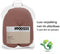 Snoozzz Voedingskussen Small met Fiber vulling en afneembare hoes - Chestnut - 120 cm