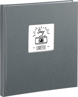 Hama Boekalbum "Fine Art", 29 x 32 cm, 50 witte pagina's, grijs
