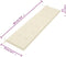 vidaXL - Tuinbankkussen - 180x50x3 - cm - oxford - stof - crèmekleurig