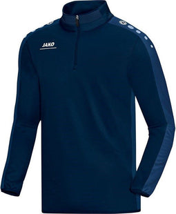 Jako Striker Ziptop - Marine / Nachtblauw | Maat: XXL