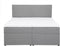 SENATOR - Boxspringbed - Grijs - 180 x 200 cm - Polyester
