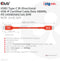 Club 3D - USB2 Type-C Bi-Directional Cable - Data 480Mb PD 240W (48V/5A) EPR M/M 2m Rood