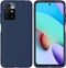 iMoshion Hoesje Geschikt voor Xiaomi Redmi 10 Hoesje Siliconen - iMoshion Color Backcover - Donkerblauw