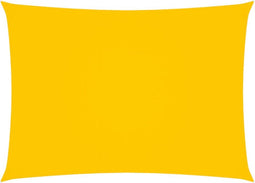 vidaXL - Zonnescherm - rechthoekig - 2,5x5 - m - oxford - stof - geel