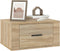 vidaXL - Nachtkastje - wandgemonteerd - 50x36x25 - cm - sonoma - eikenkleurig