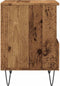 vidaXL - Nachtkastje - 40x35x50 - cm - bewerkt - hout - oud - houtkleurig