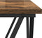 vidaXL - Koffietafel - Rook - Eik - 80x80x45 - cm - Geengineerd - Hout