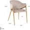 Richmond Stoel Gwen khaki Velvet